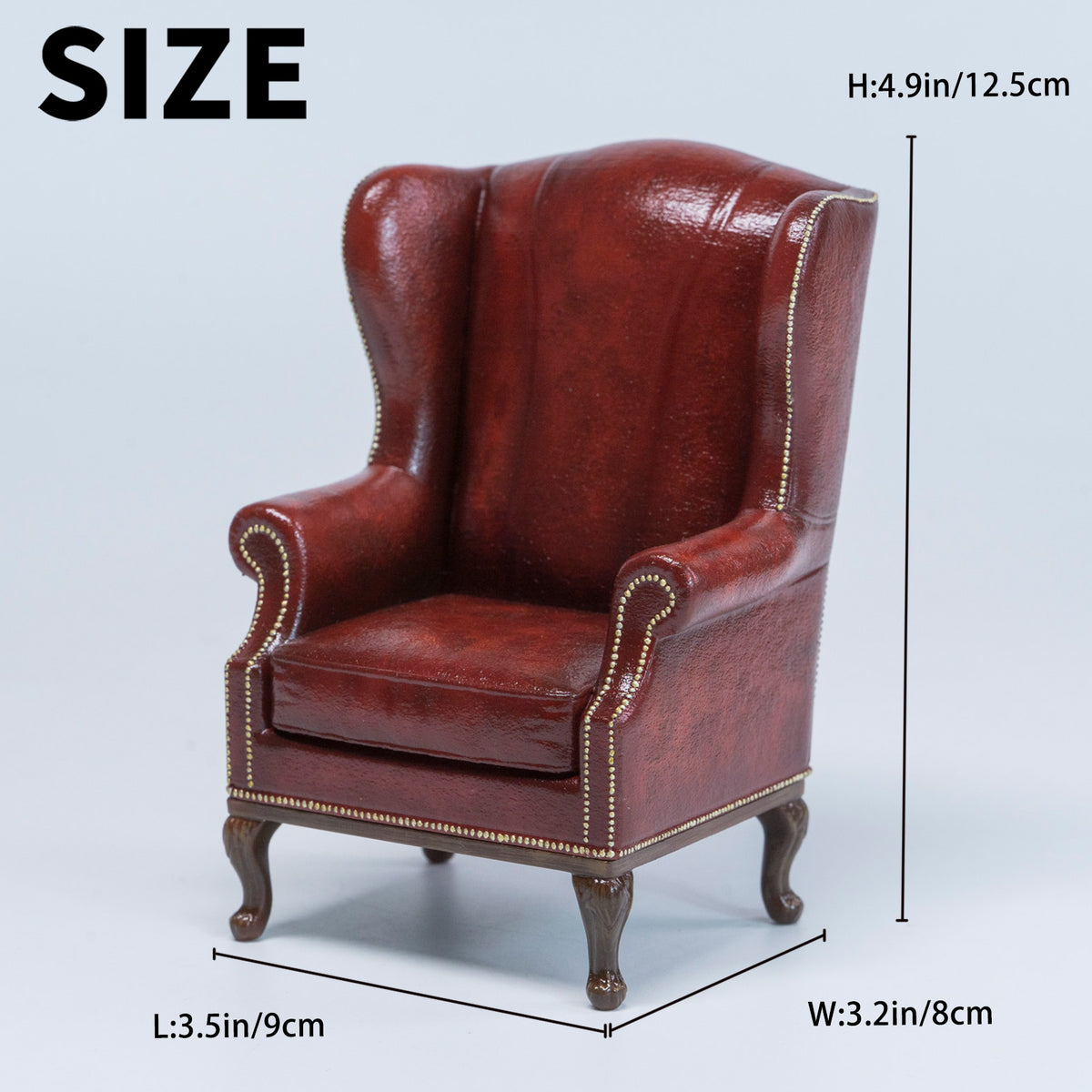 MMMTOYS M2618 1/12 British Vintage Red Armchair - product image 2