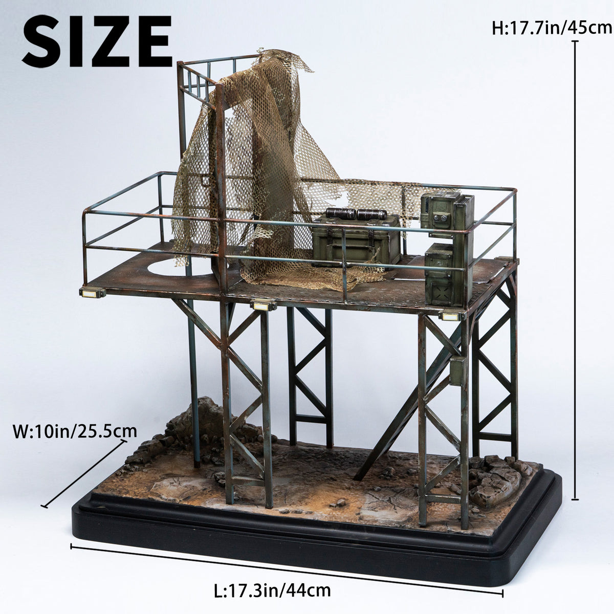 MMMTOYS M2622 1/12 Wilderness Forward Outpost Diorama - product image 2