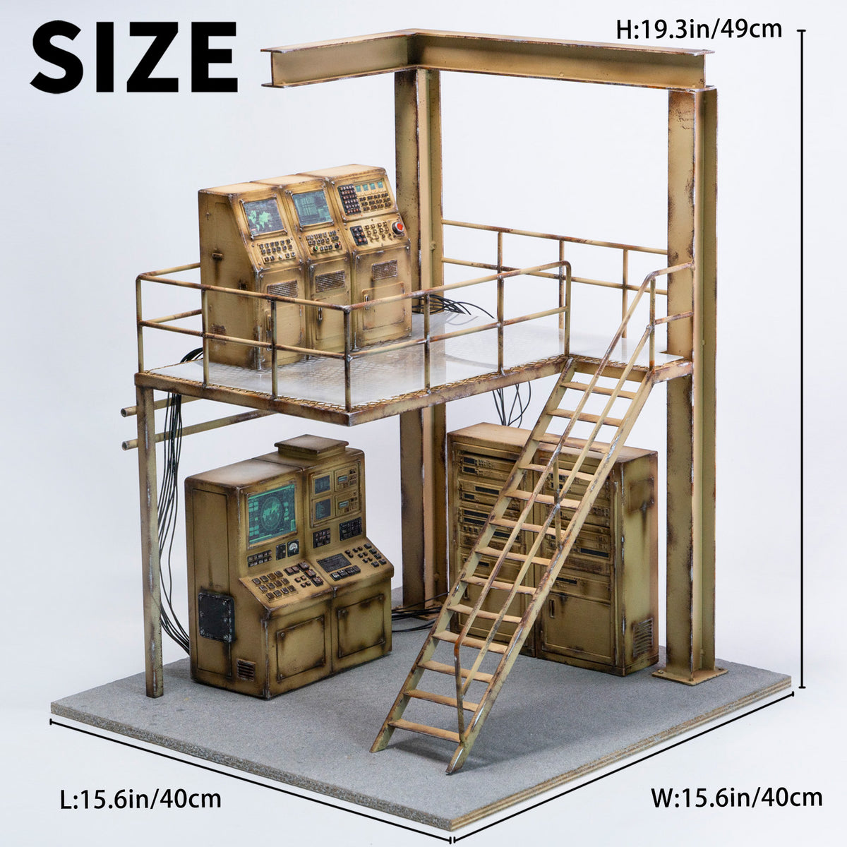 MMMTOYS M2623 1/12 Relay Control Platform Diorama - product image 2