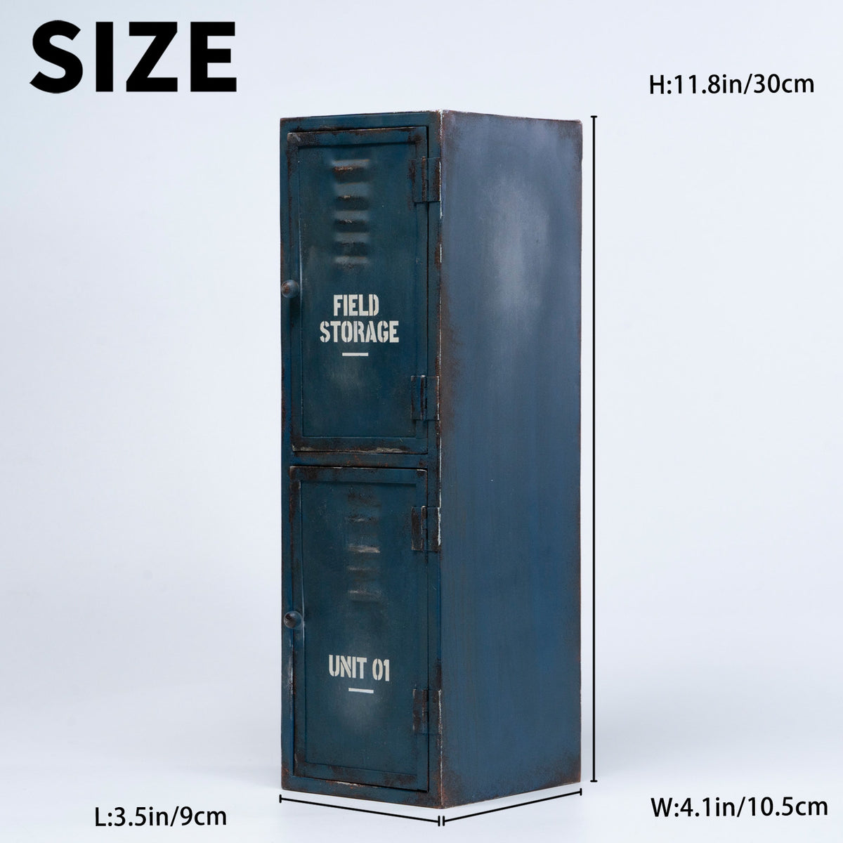 MMMTOYS M2626 1/6 Weathered Storage Locker Diorama Prop - product image 2