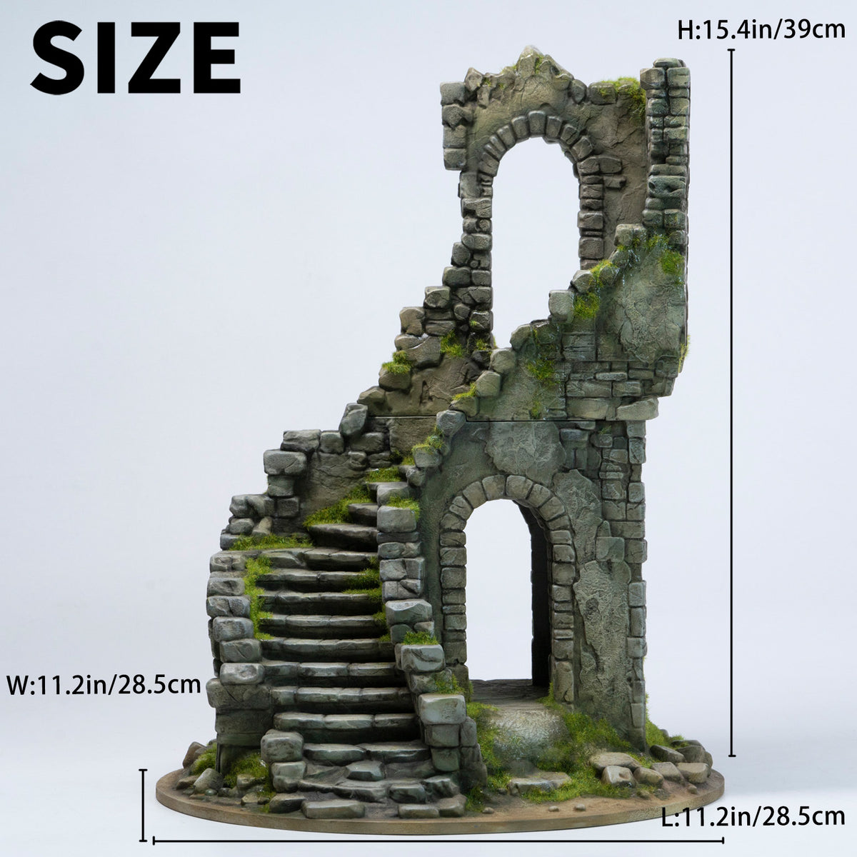 MMMTOYS M2627 Tower of Disorder Ruins Diorama Set - product image 2