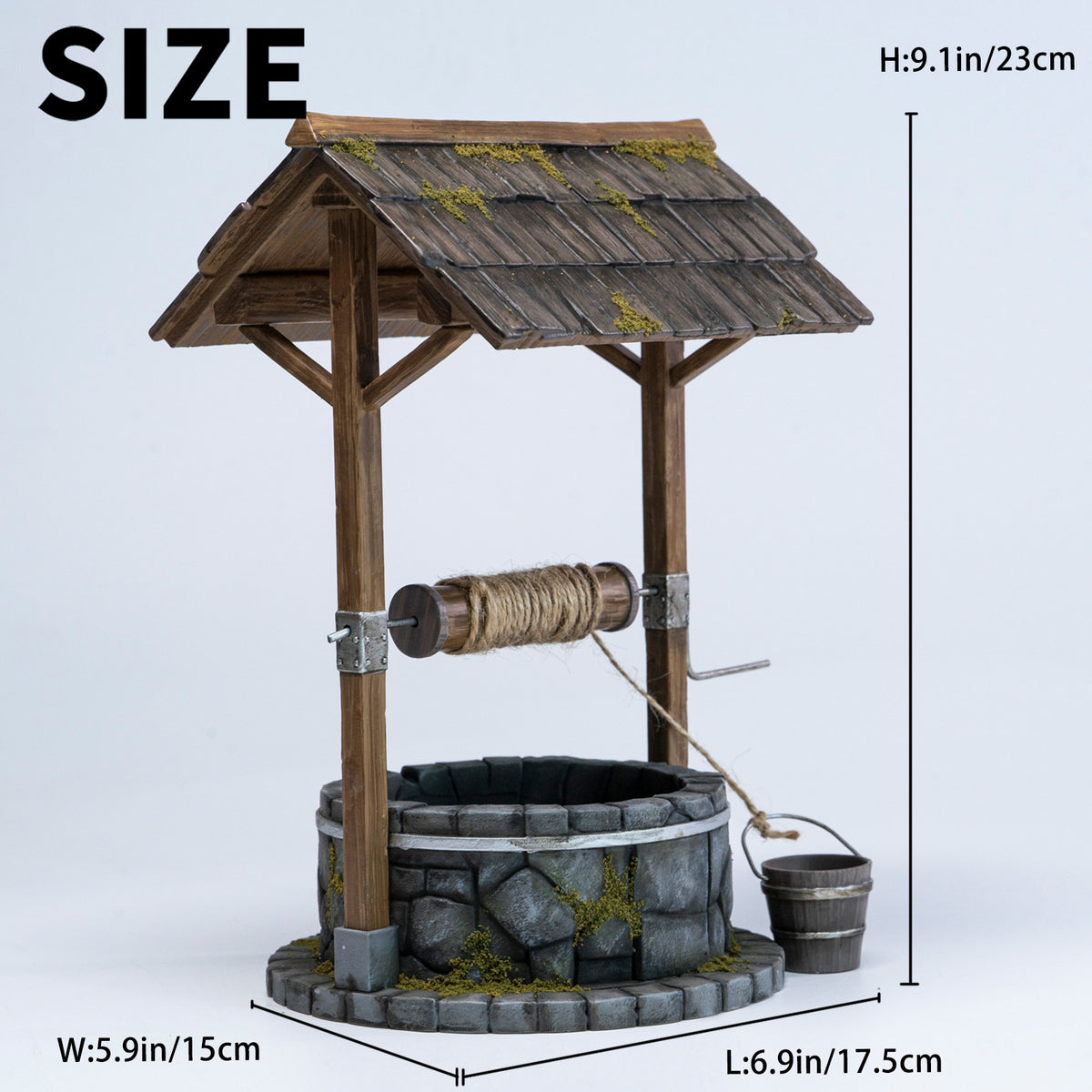 MMMTOYS M2629 1/12 Deserted Village Dry Well Diorama - product image 2