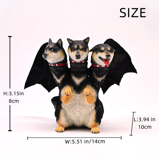 Bid Toys01 Three-Headed Shiba Inu from JXK Studio
