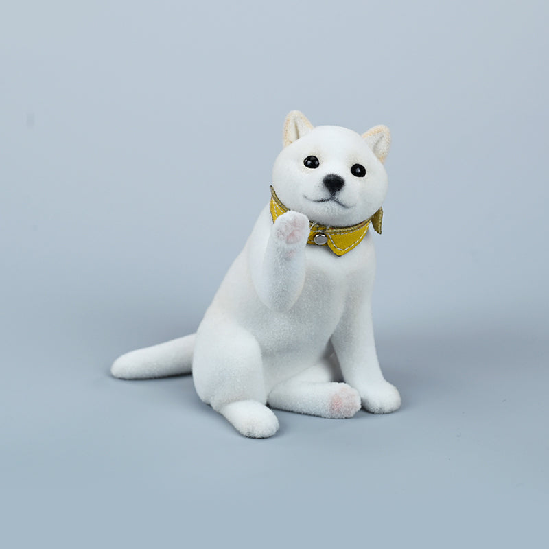 JS2401 Resin Shiba Inu Dog Decor from JXK Studio