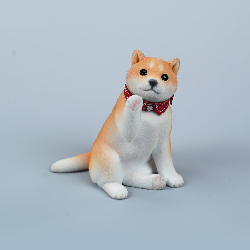 JS2401 Resin Shiba Inu Dog Decor from JXK Studio