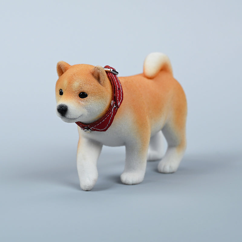 JS2401 Resin Shiba Inu Dog Decor from JXK Studio