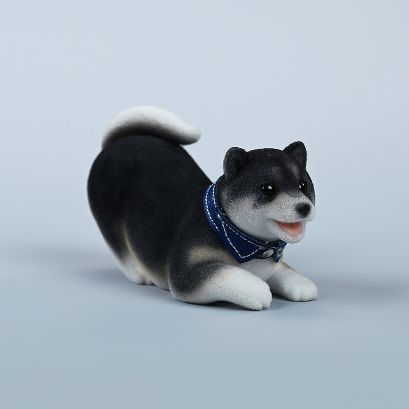 JS2401 Resin Shiba Inu Dog Decor from JXK Studio