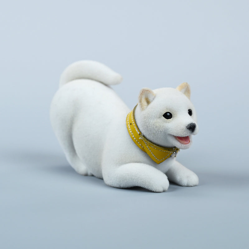 JS2401 Resin Shiba Inu Dog Decor from JXK Studio