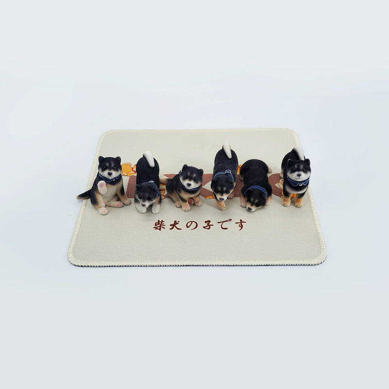 JS2401 Resin Shiba Inu Dog Decor from JXK Studio