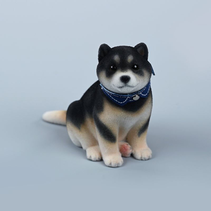 JS2401 Resin Shiba Inu Dog Decor from JXK Studio