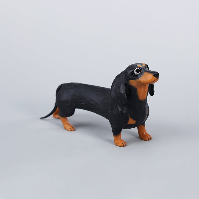 JS2403 Resin Dachshund Figurine Dog Decor from JXK Studio