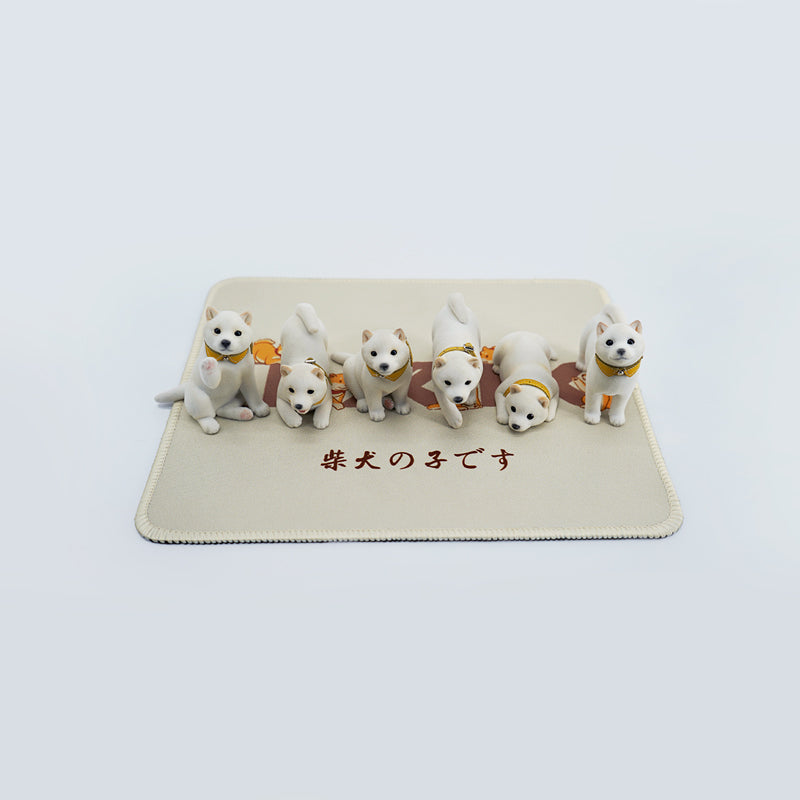 JS2401 Resin Shiba Inu Dog Decor from JXK Studio