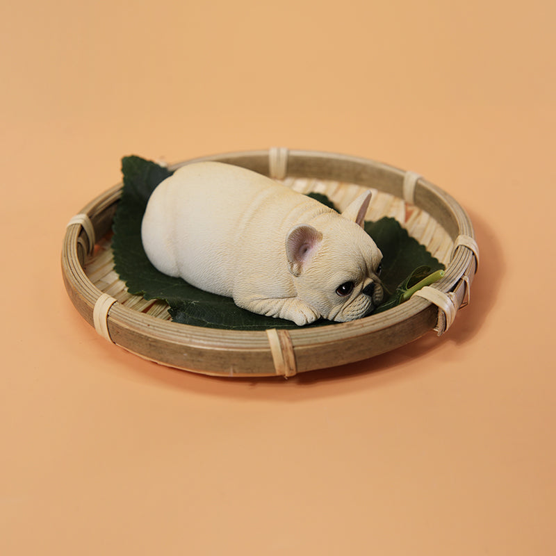 JS2217 Resin Bread French Bulldog Decor from JXK Studio