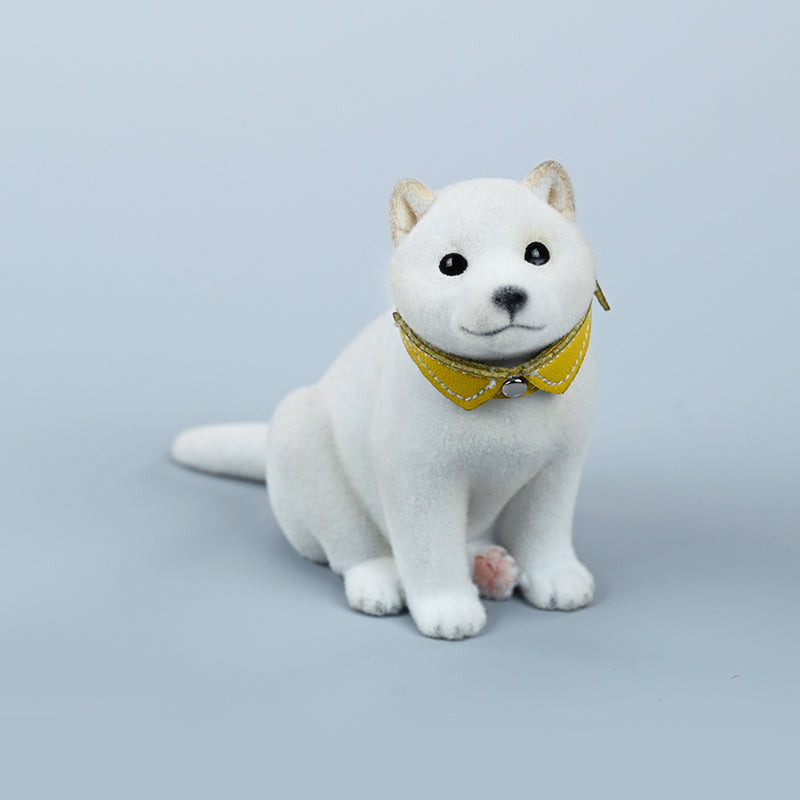 JS2401 Resin Shiba Inu Dog Decor from JXK Studio