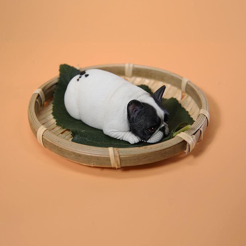 JS2217 Resin Bread French Bulldog Decor from JXK Studio