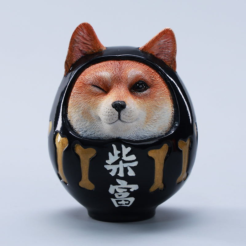JXK273 Per-sale Shiba Fortune Daruma from JXK Studio