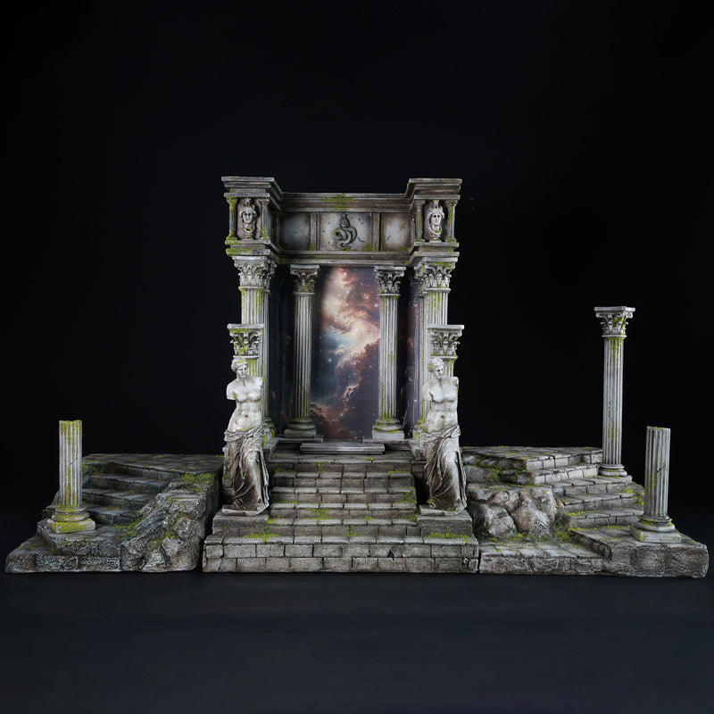 M2501-3 Pre-Order 1/12 Roman Temple Ruins-3 Produced by JXK Studio