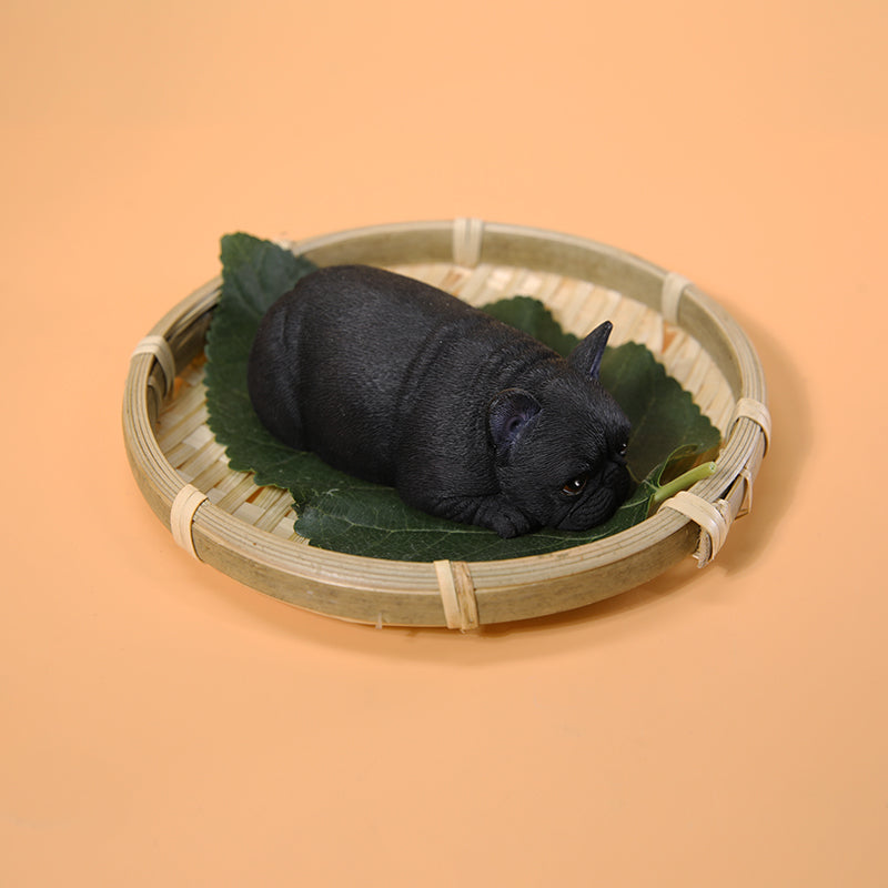 JS2217 Resin Bread French Bulldog Decor from JXK Studio