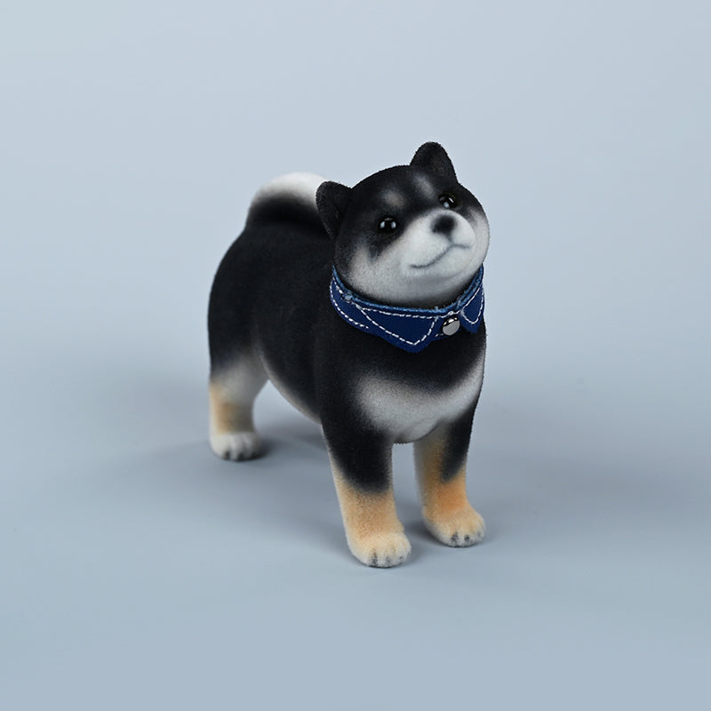 JS2401 Resin Shiba Inu Dog Decor from JXK Studio