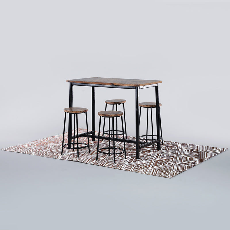M2417 1/6 Scale Industrial Style American Table and Chairs 3.0 Produced by JXK Studio