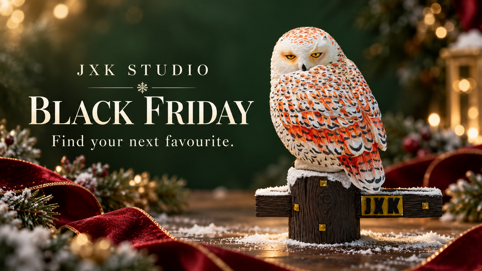JXK323 snowy owl in the Black Friday edit